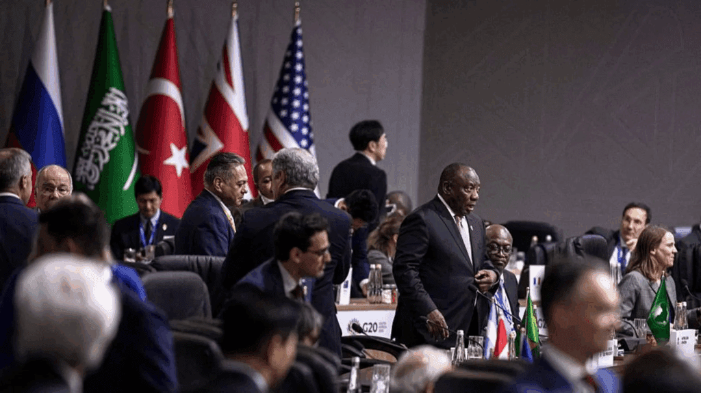 G20 summit boycotted by US closes in South Africa