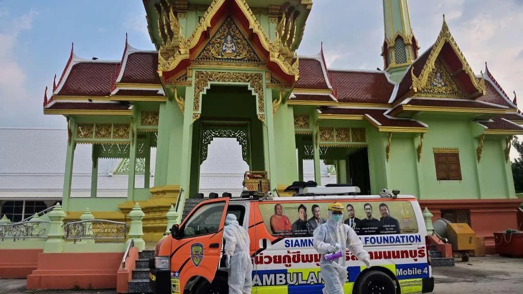 Thai woman’s cremation stopped as knocking on coffin heard, temple staff say