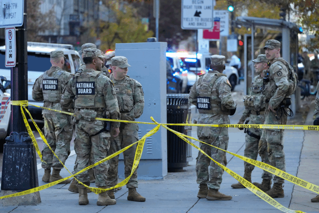 Two National Guard members in critical condition after shooting near White House