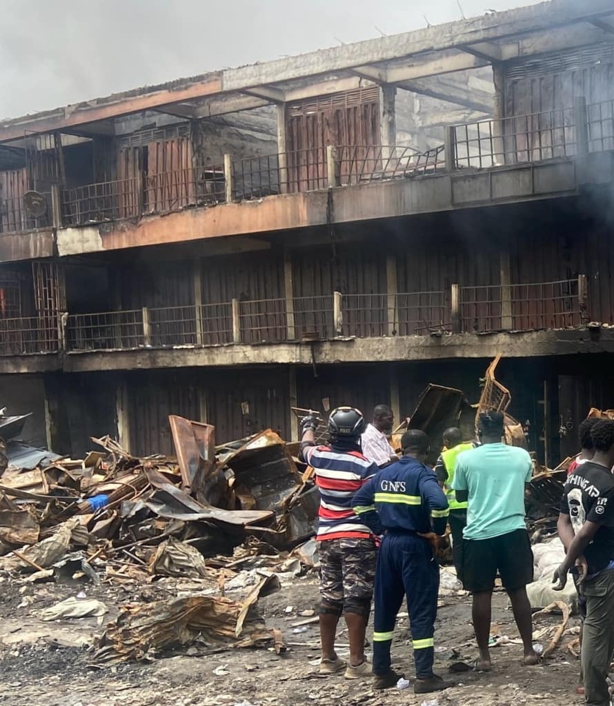 Kumasi fire: A/R Minister halts creation of new lorry terminal after fire